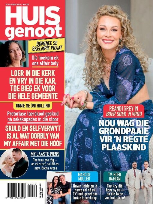 Title details for Huisgenoot by Media 24 Ltd - Available